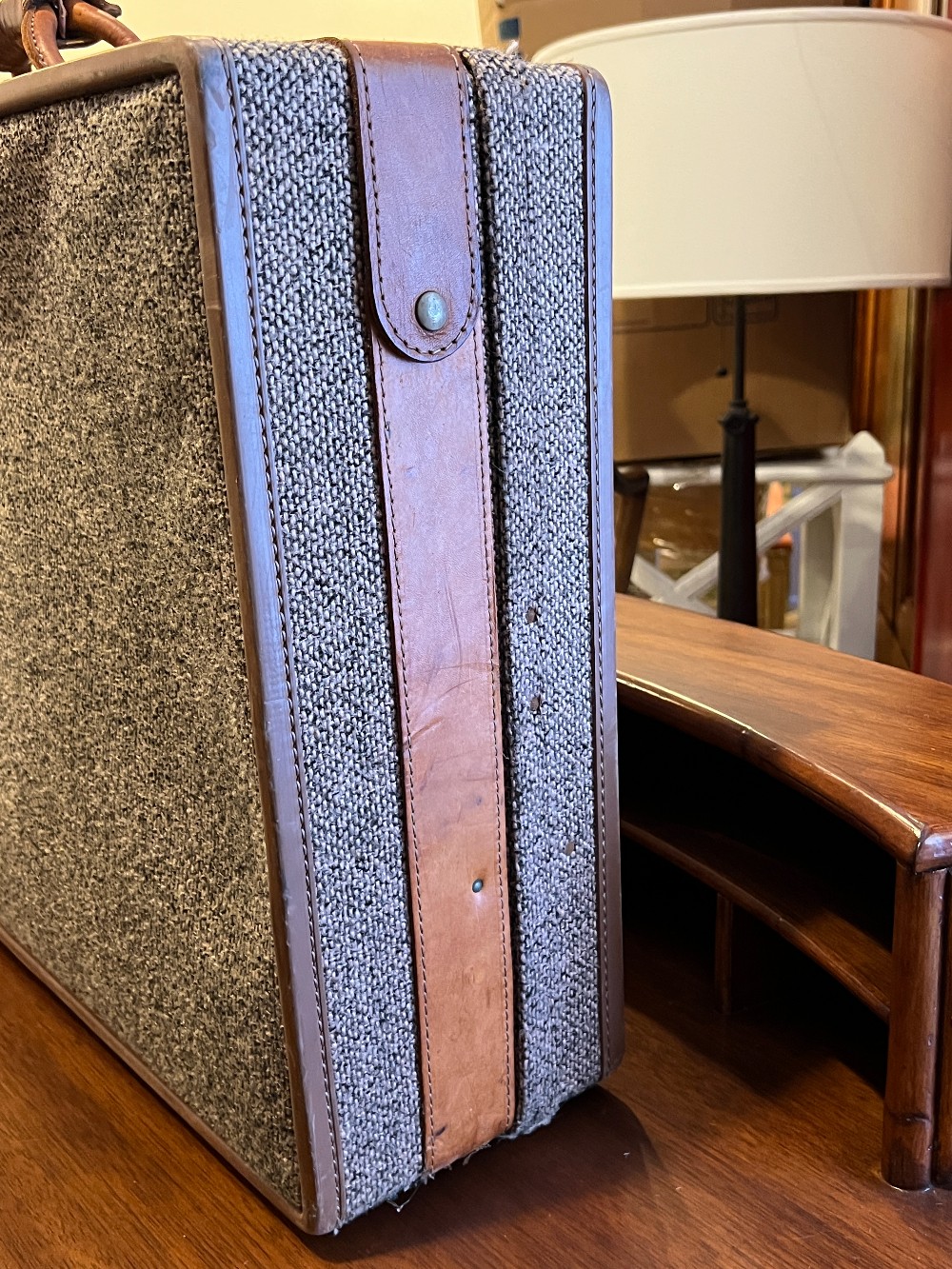 Hartmann Luggage Tweed Suitcase
