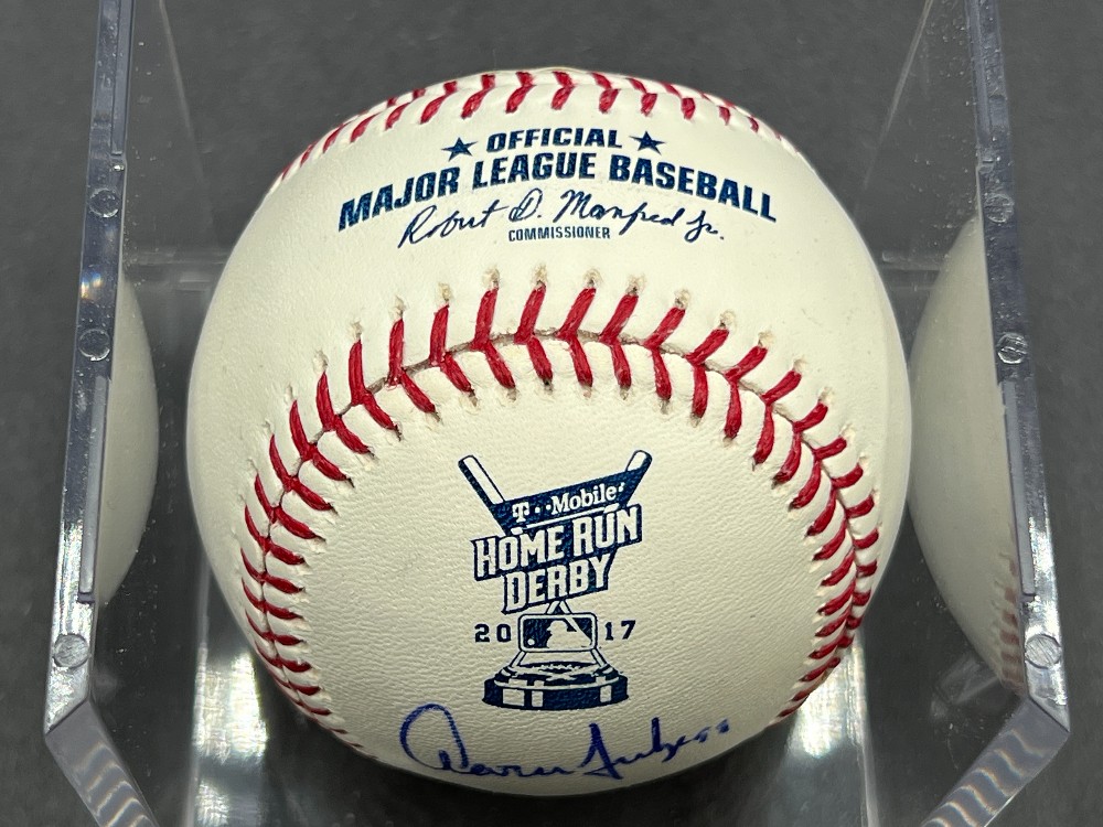 Aaron Judge Autographed Baseball, Beckett