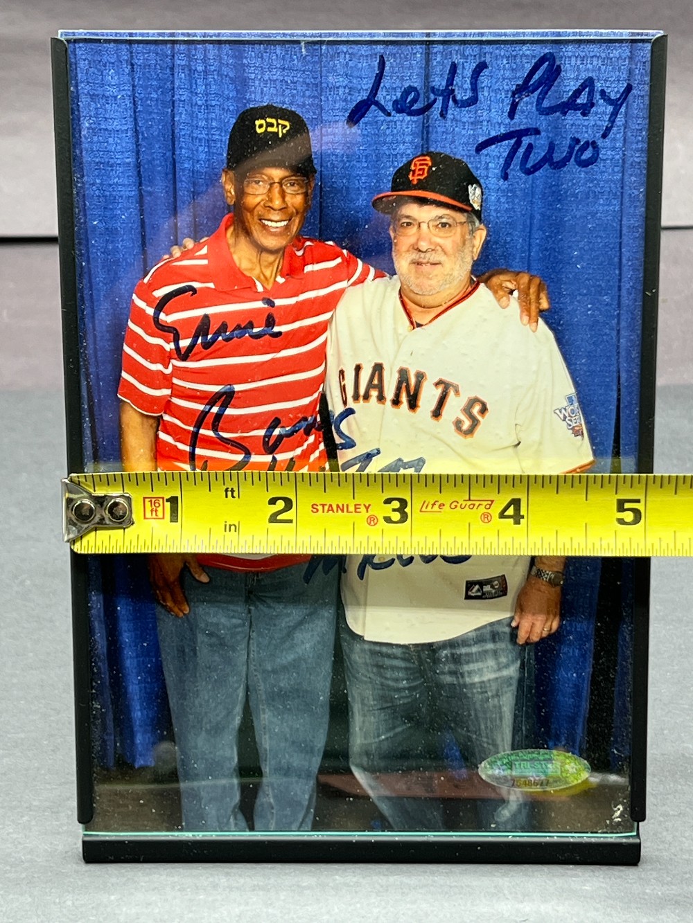 Ernie Banks Signed Photocopy, 