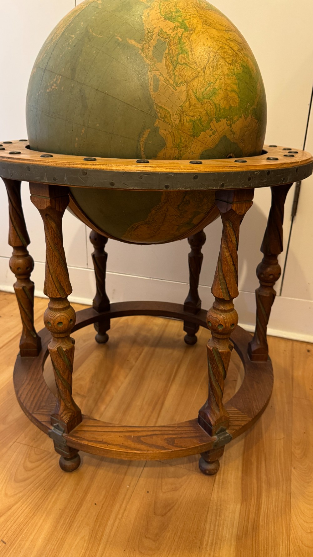 Cartocraft Physical-Political 16 Inch Globe