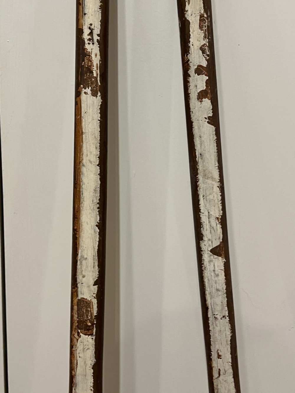 Two Wooden Oars