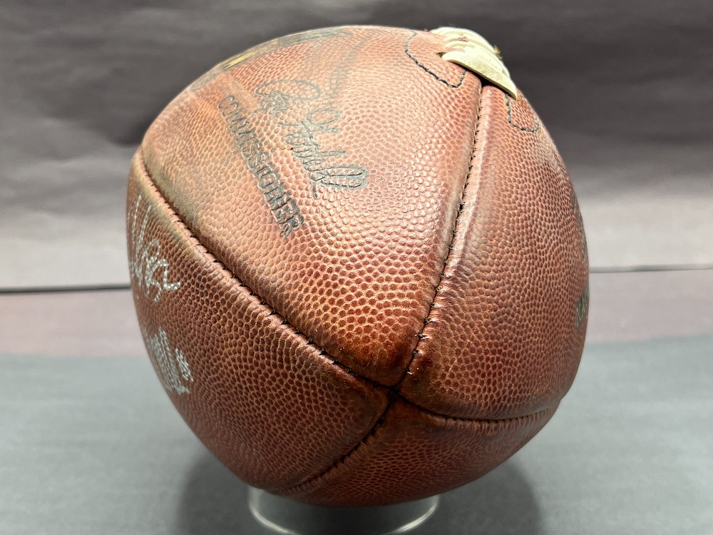 Multisigned NFL Football (Unknown Players), 
