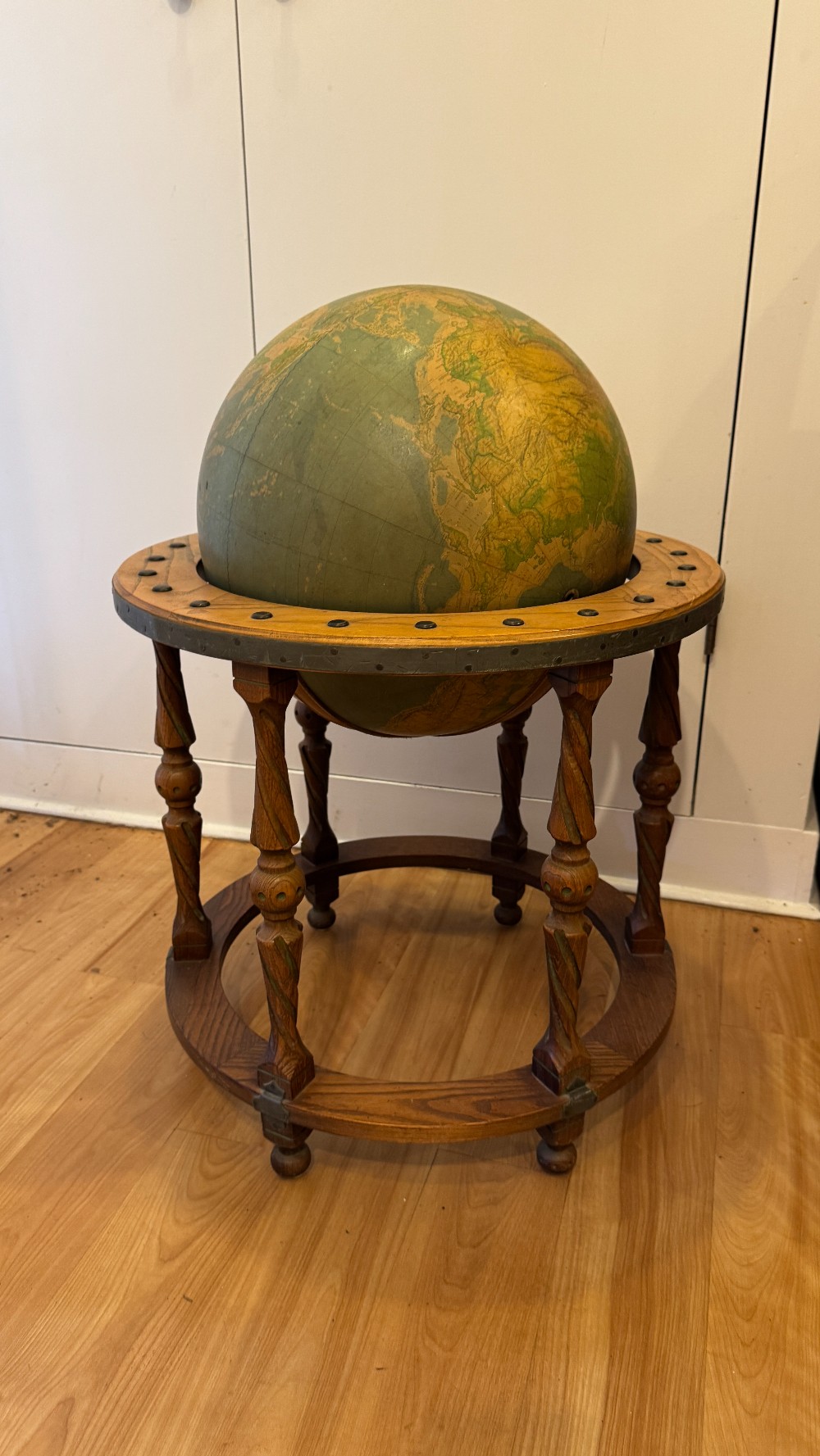 Cartocraft Physical-Political 16 Inch Globe