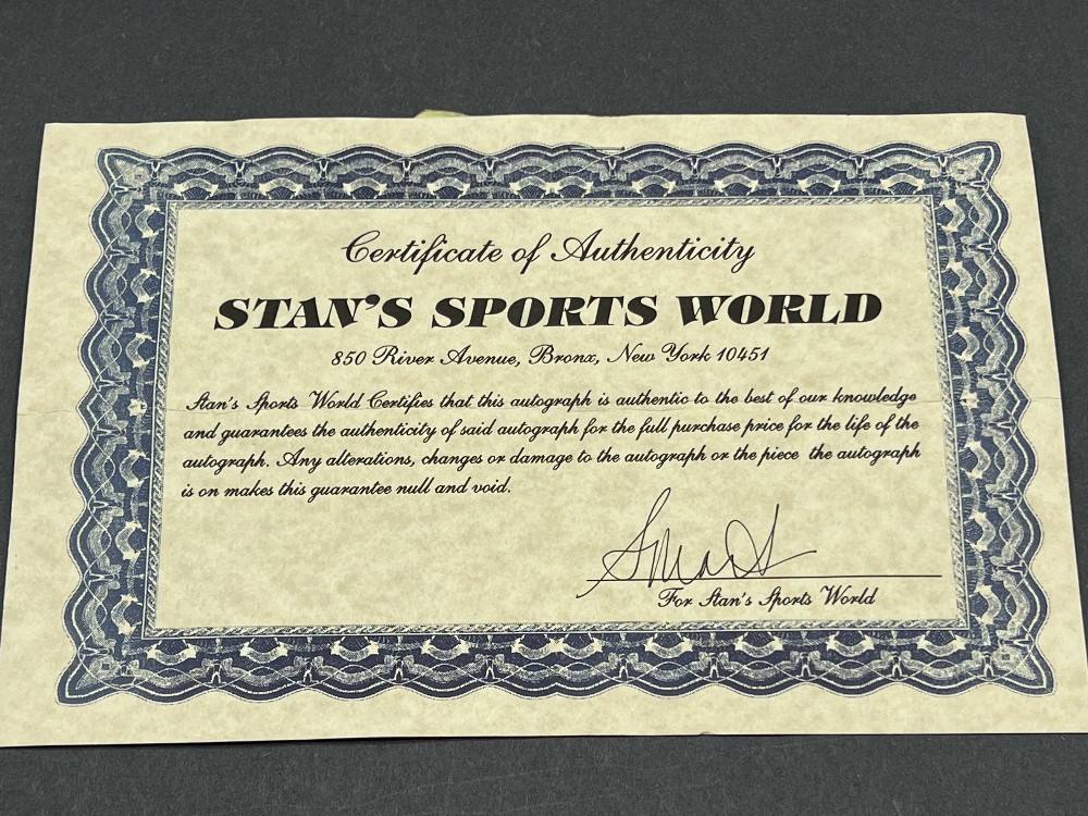 Derek Jeter Autographed Baseball, Stan’s Sports World With COA