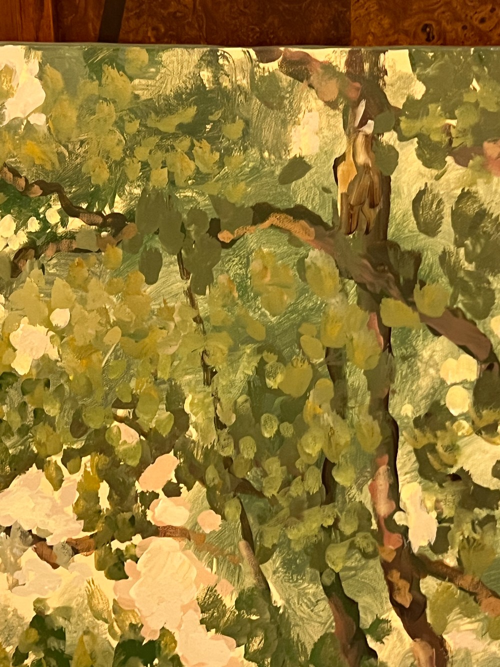 Garden Painting By Virginia Knight