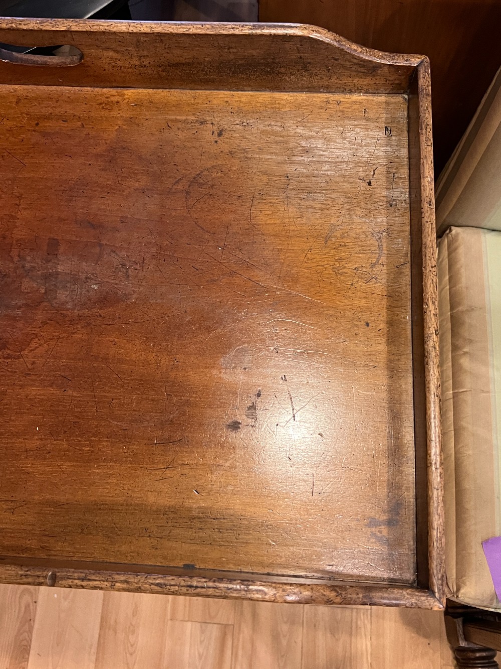 Wooden Butler's Tray Table