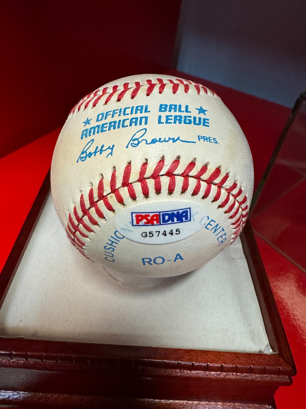 Ted Williams PSA DNA Autograph American League Signed Baseball