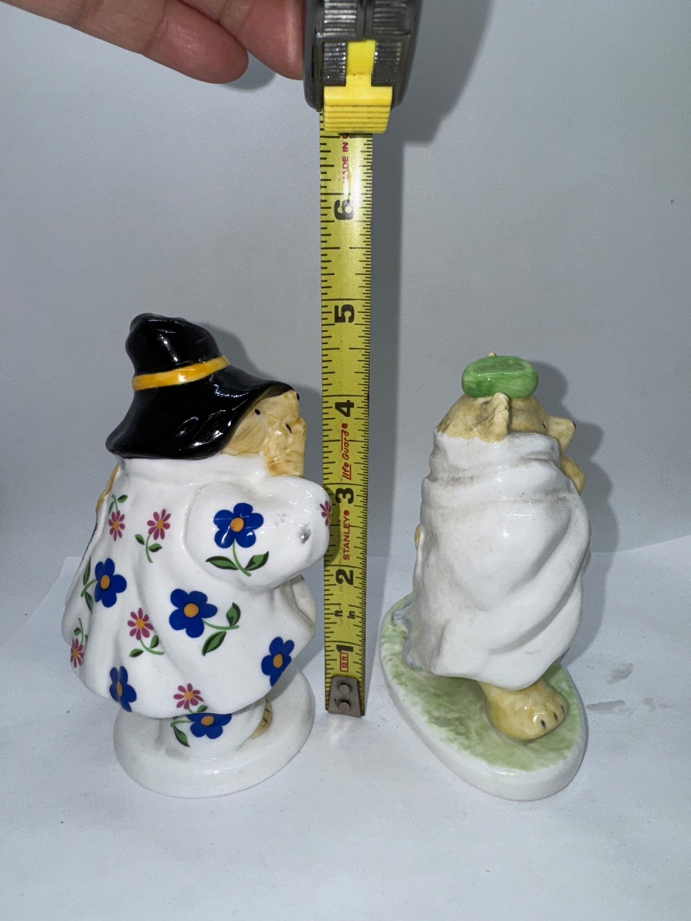 Lot of 2 Coalport Paddington Bear Figurines