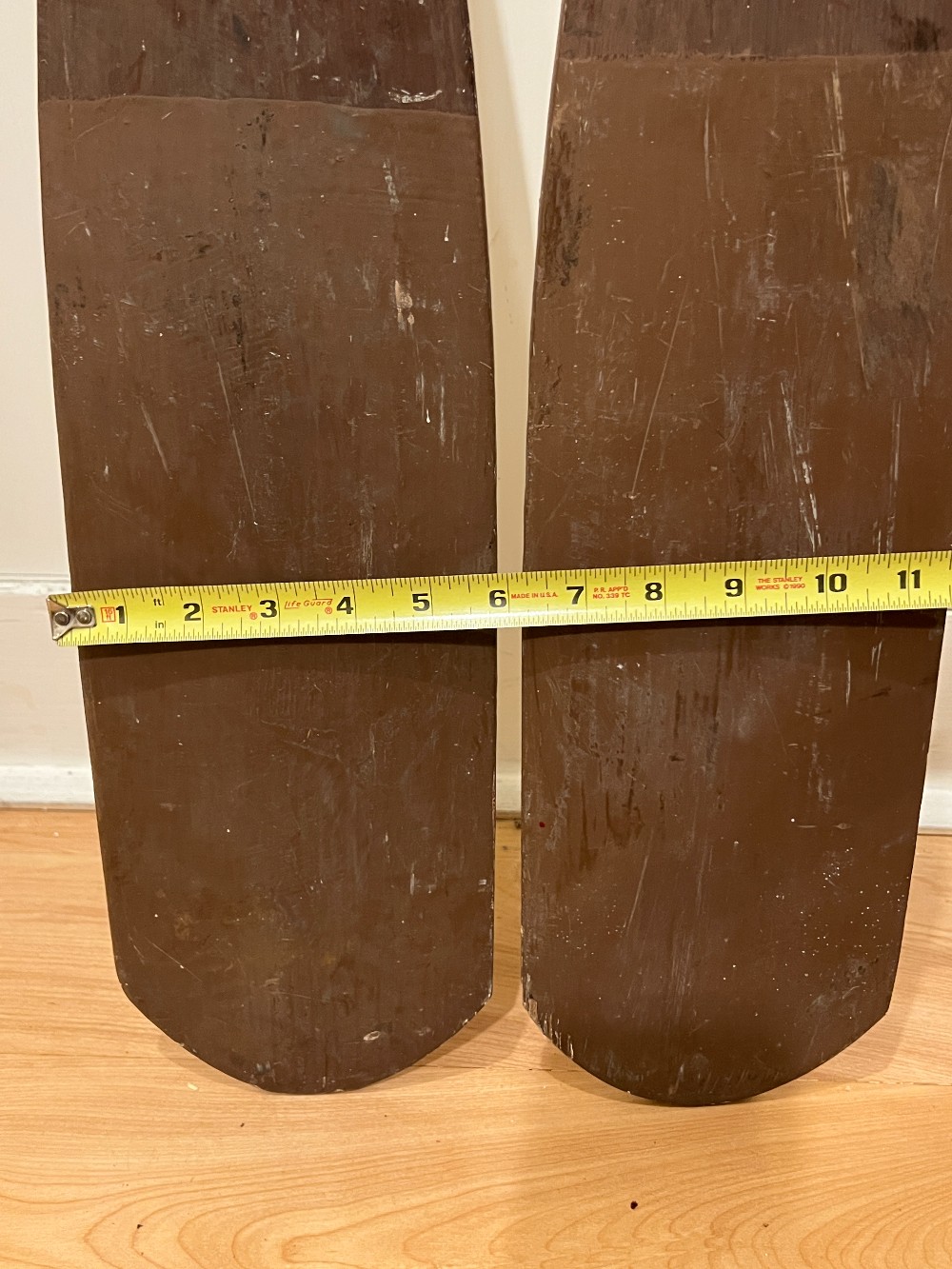Two Wooden Oars