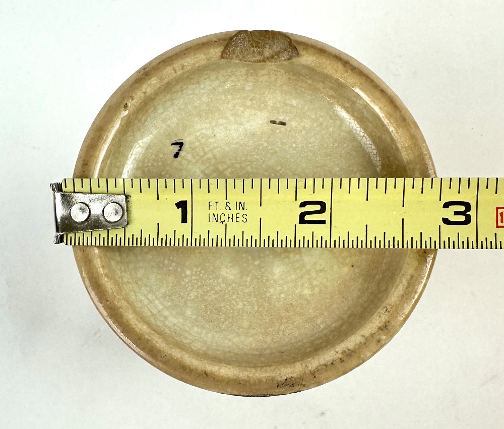 Antique Prattware Relish Jar - Fall of Sebastopol 1855-60