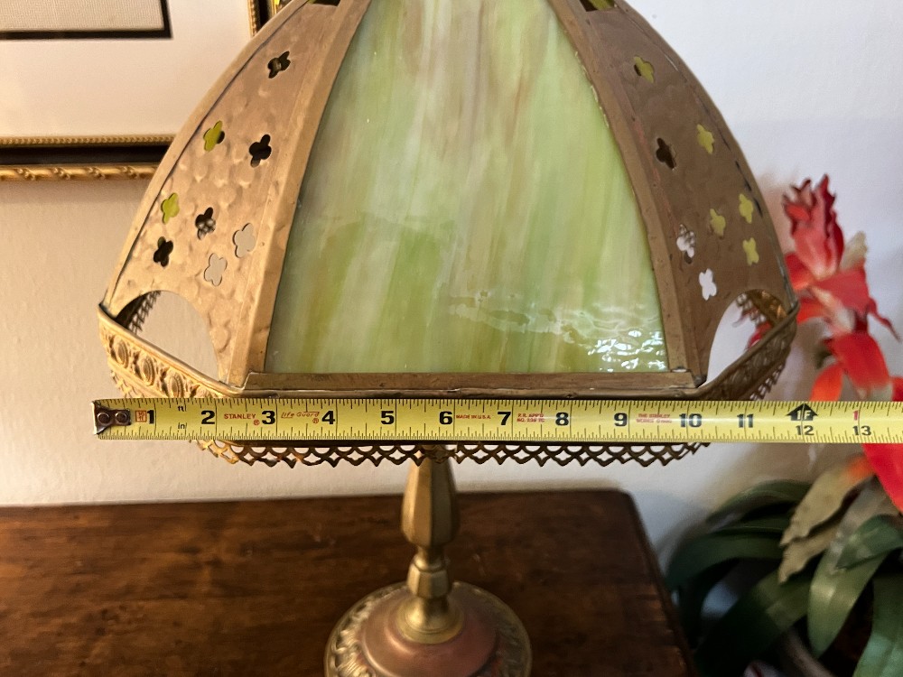Slag? Glass Lamp (Turns On)
