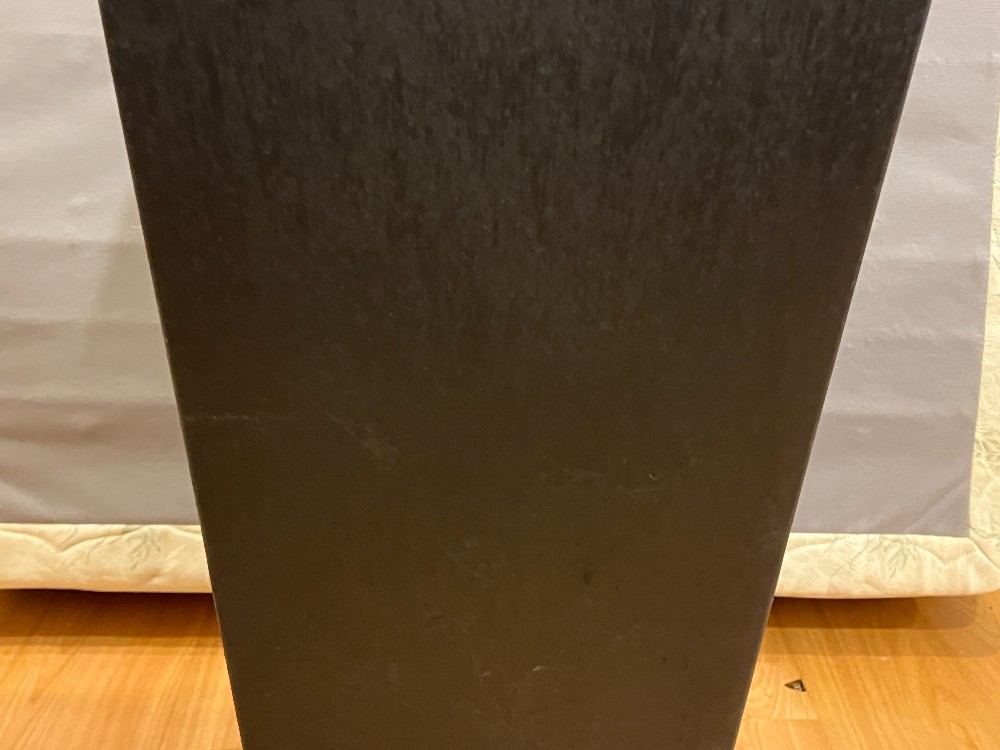 Black Square Tapered Planter