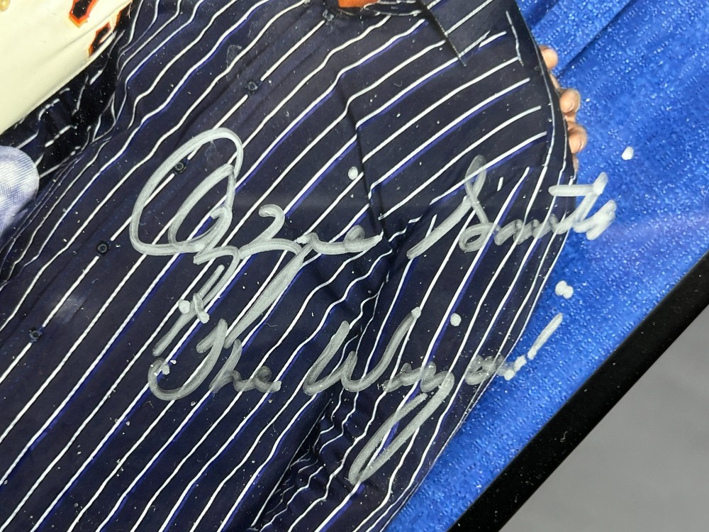 Ozzie Smith Signed Photocopy, 