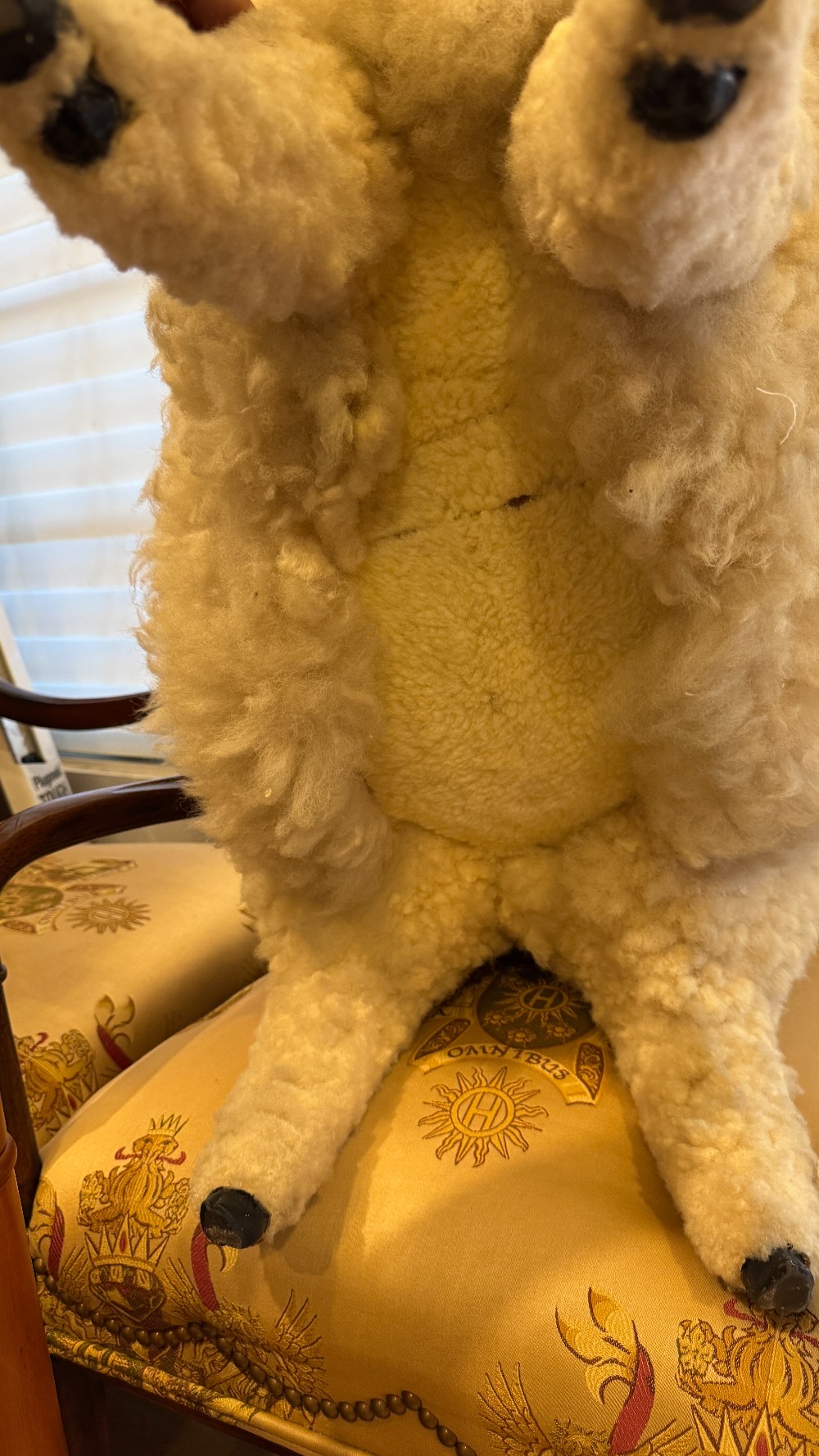 Sheep Footrest/Sculpture