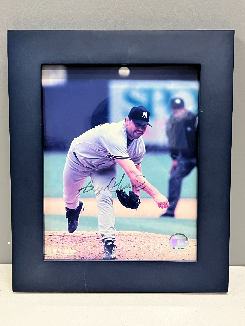 Roger Clemens Picture, Frame: 10 ¾” x 12 ¾” H, MLB, Stan’s Sports World With COA