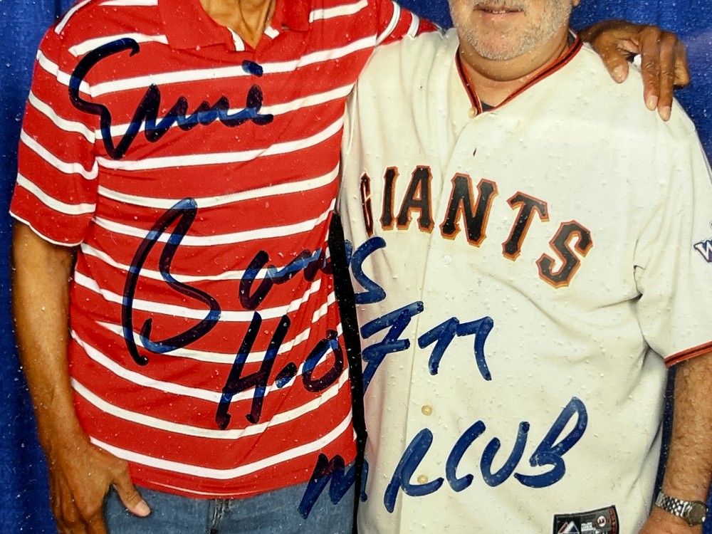 Ernie Banks Signed Photocopy, 
