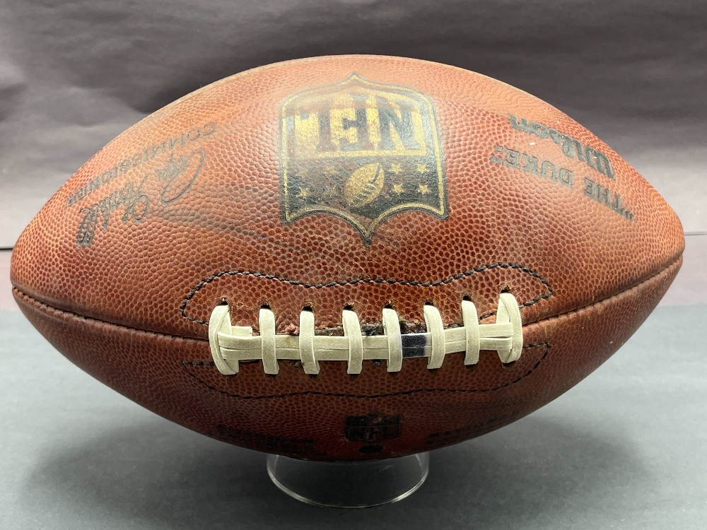 Multisigned NFL Football (Unknown Players), 