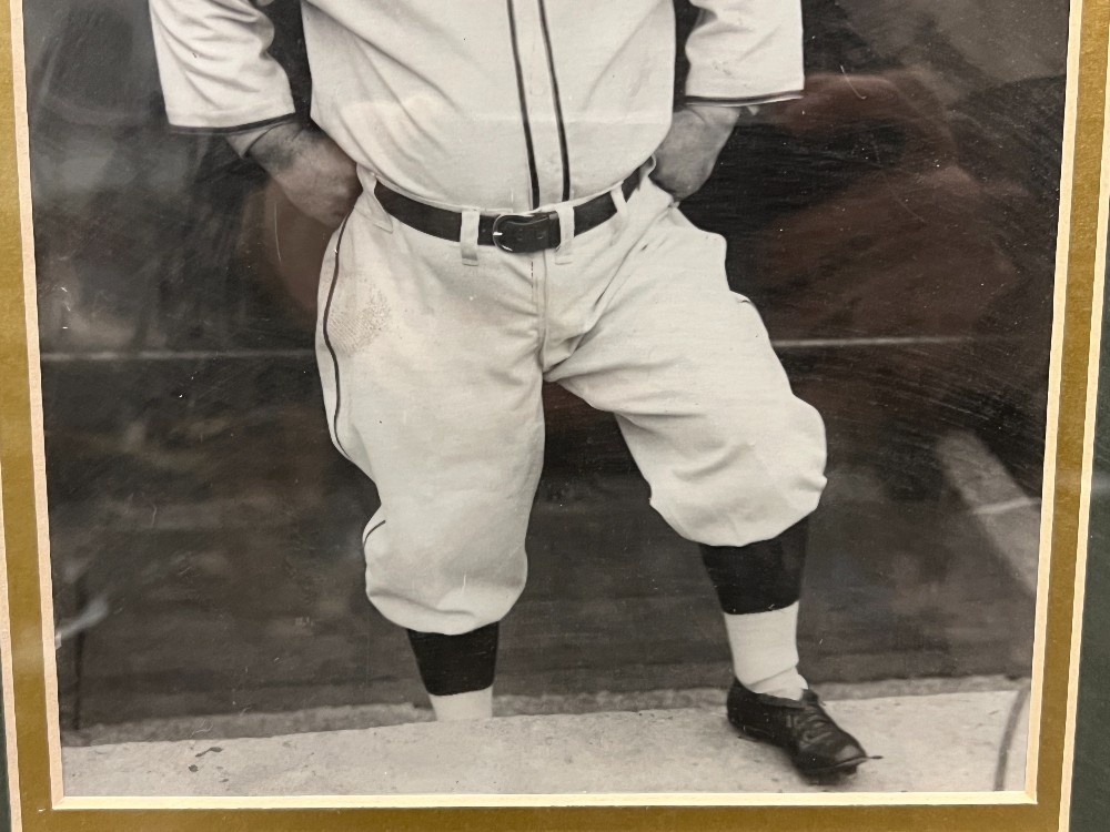 John McGraw Picture, Frame: 14” x 21” H, Signed Cut, 3 ⅜” x ¾” H, JSA With Letter Of Authenticity