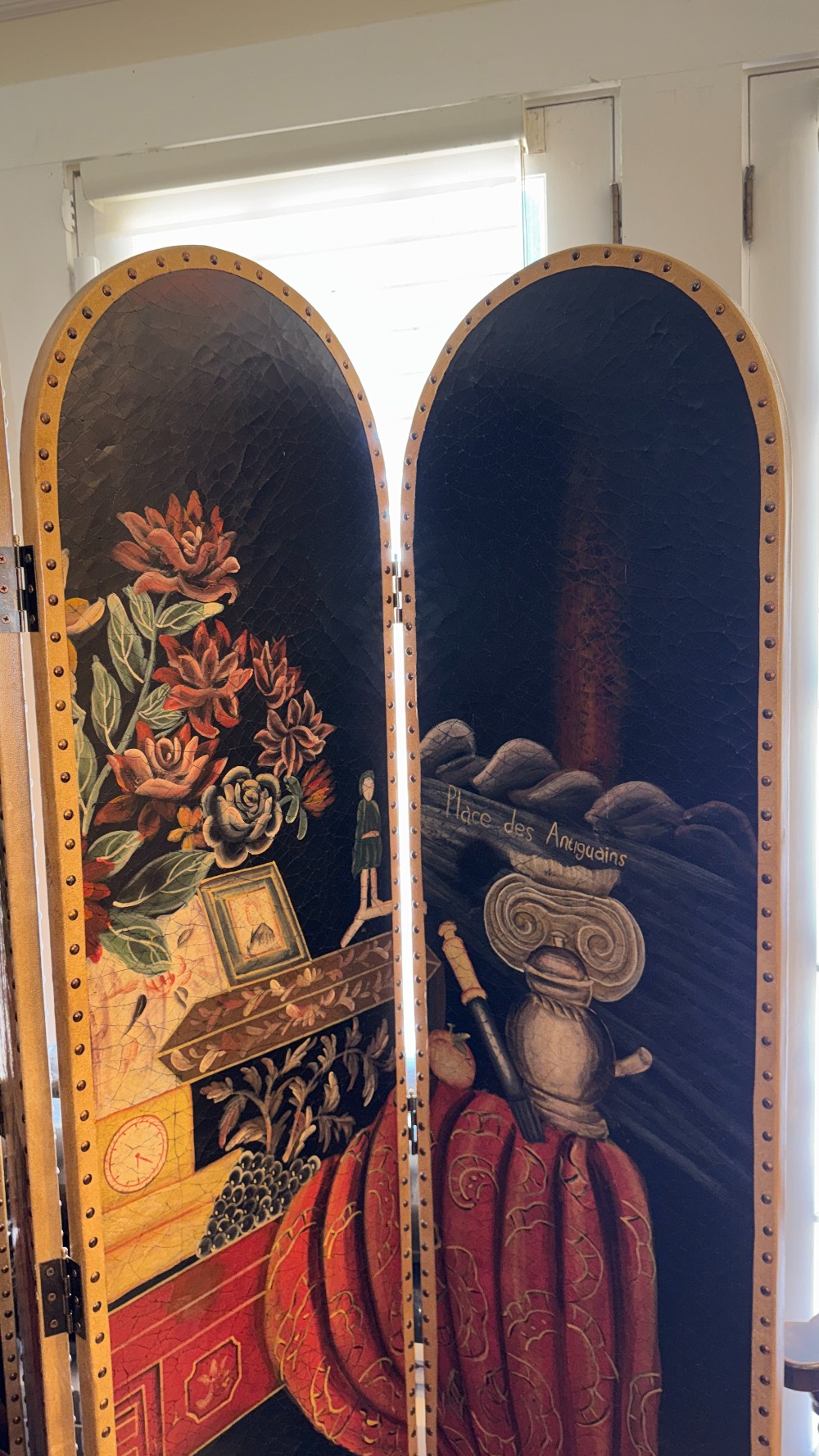 Four Panel Folding Screen/Divider