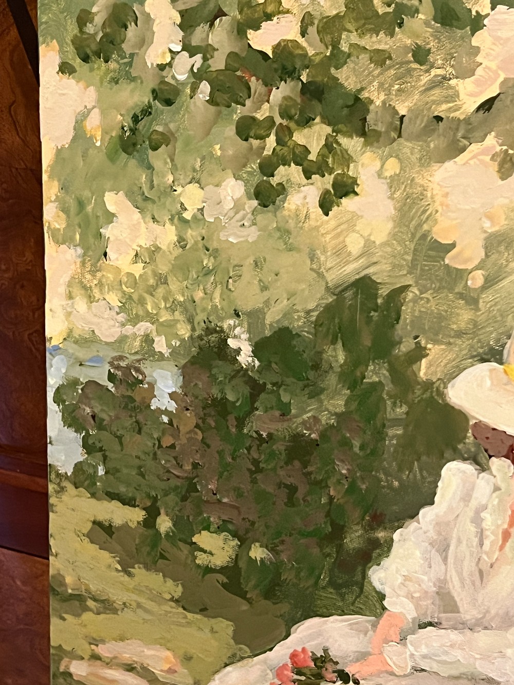 Garden Painting By Virginia Knight