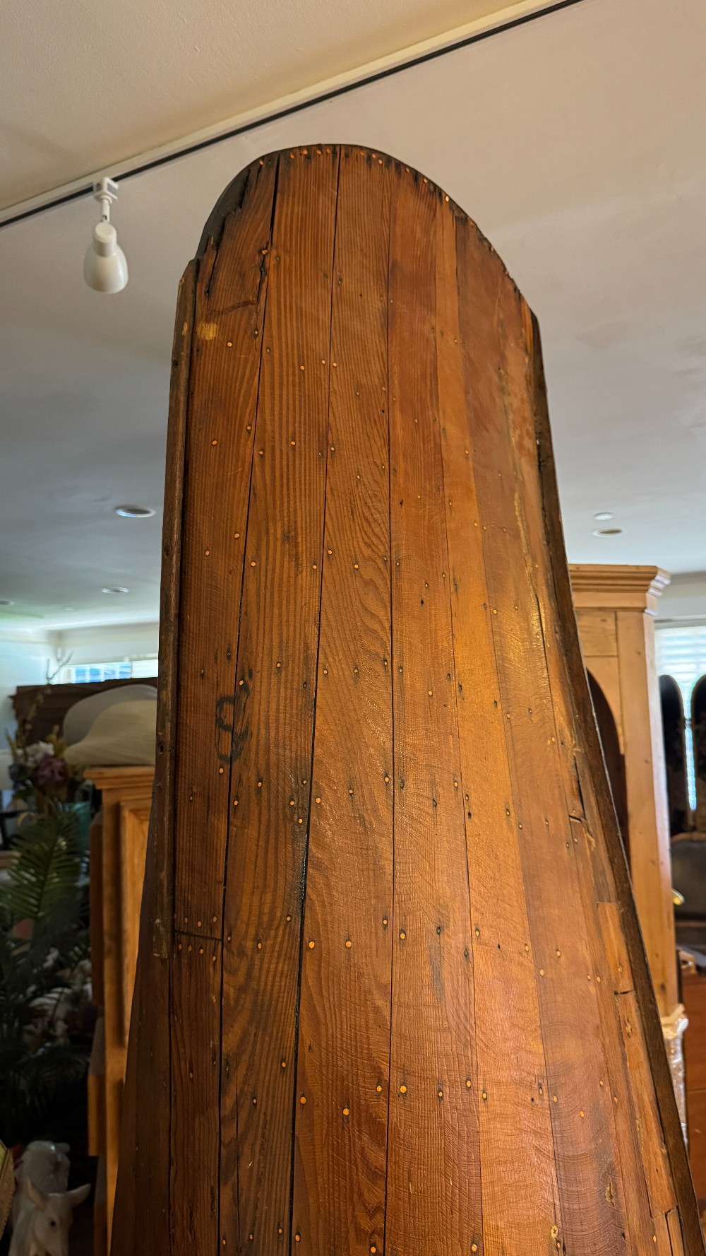 Wooden Canoe Bookshelf