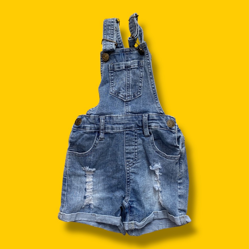 little bipsy shortie overalls 3/4y