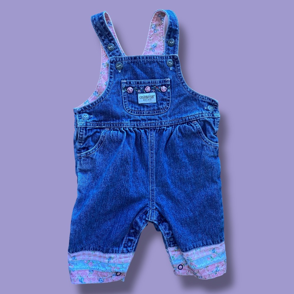 vintage oshkosh overall 3-6m