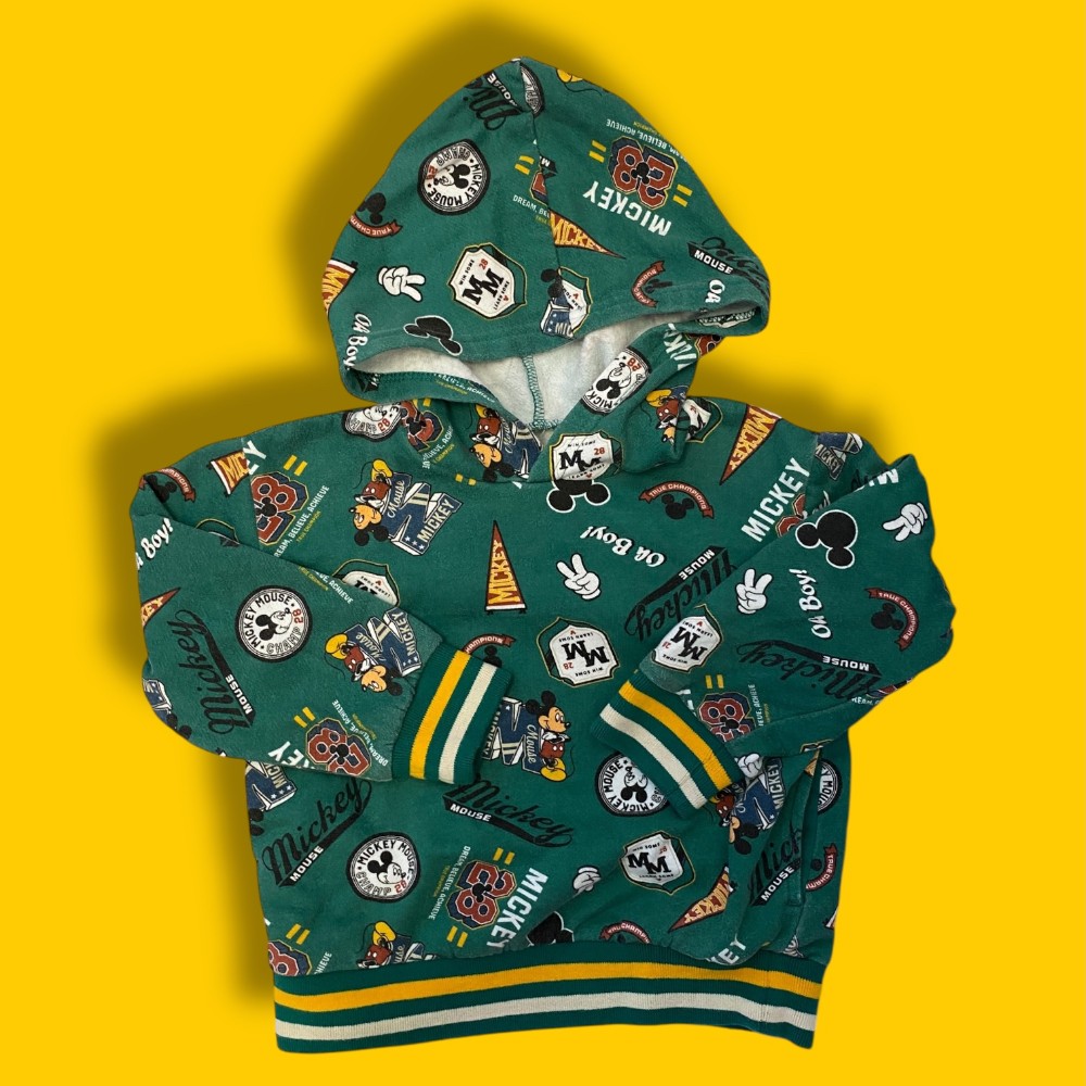 mickey hoodie 4y