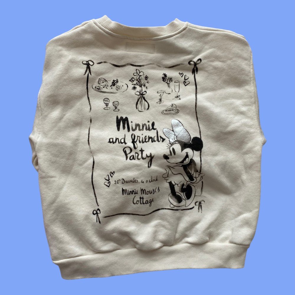 Zara Minnie Sweater 5Y