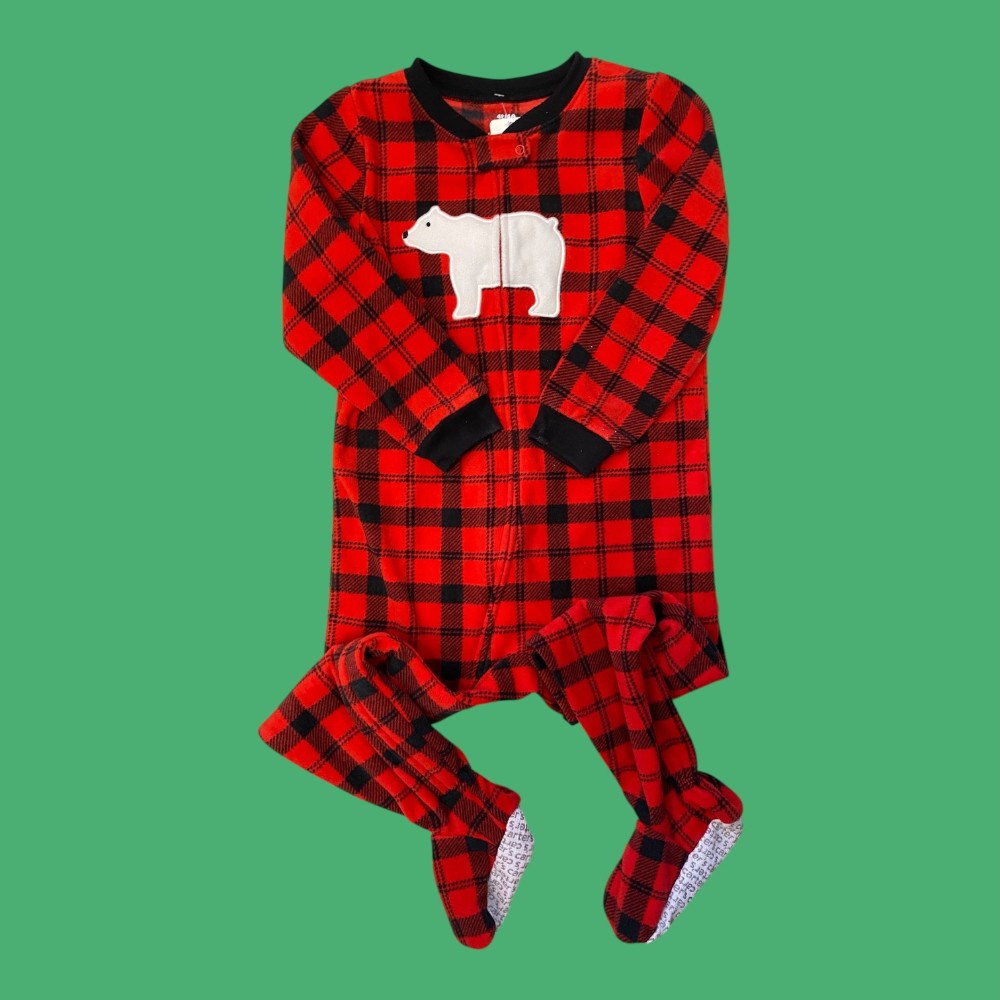 carters fleece pjs 4y