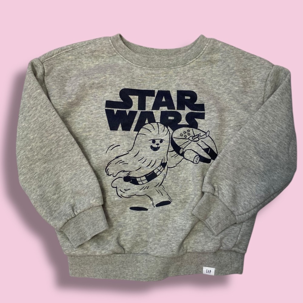 star wars sweatshirt 4y