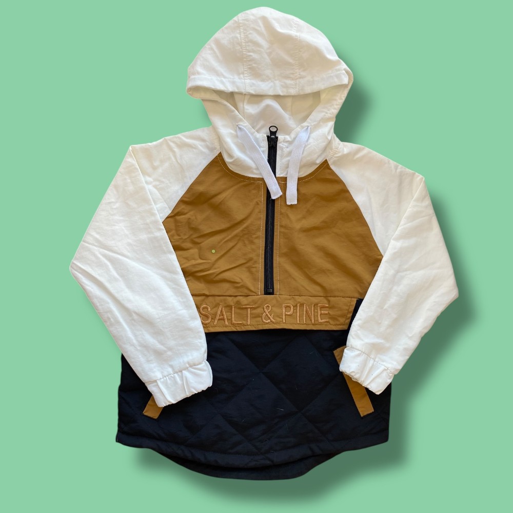salt&pine pullover jacket 3/4y