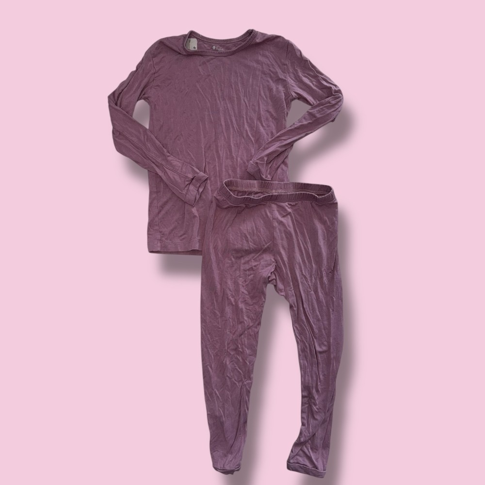 kyte plum 2 piece pjs some pills 5y