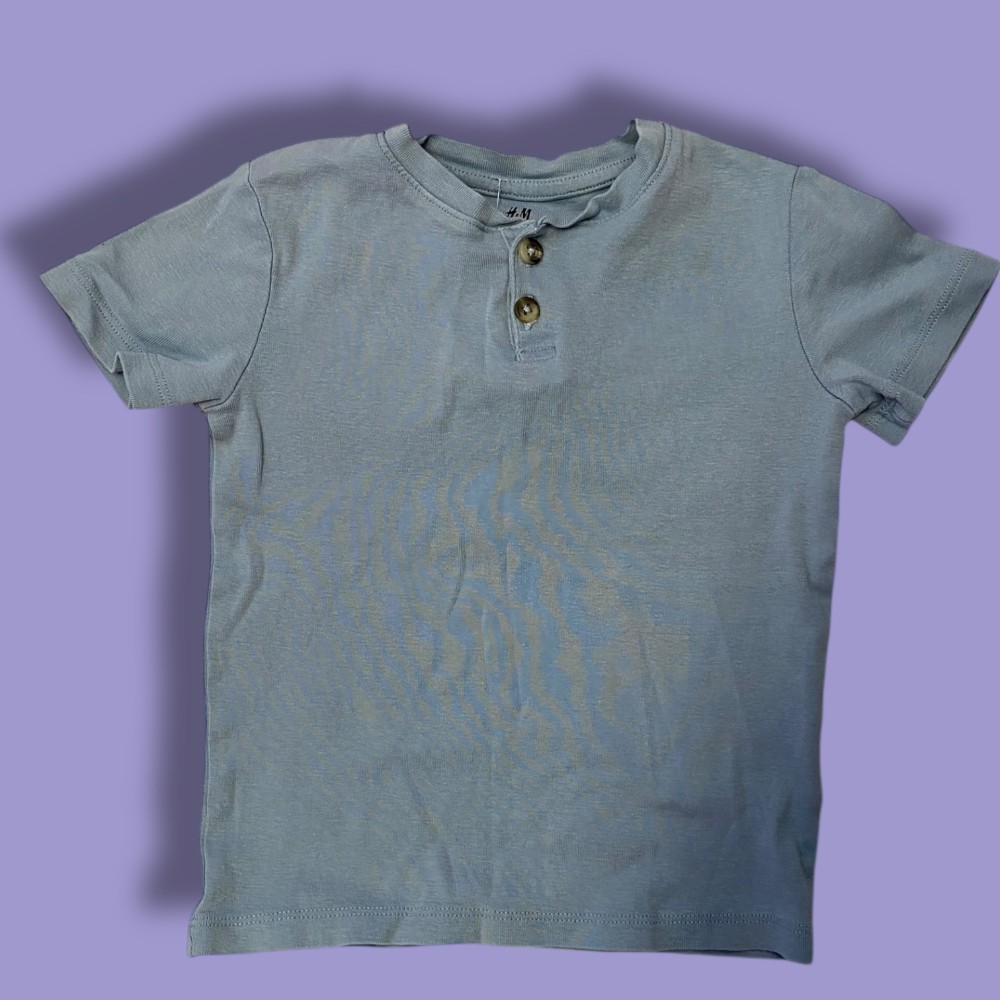 h&M button top 5/6y