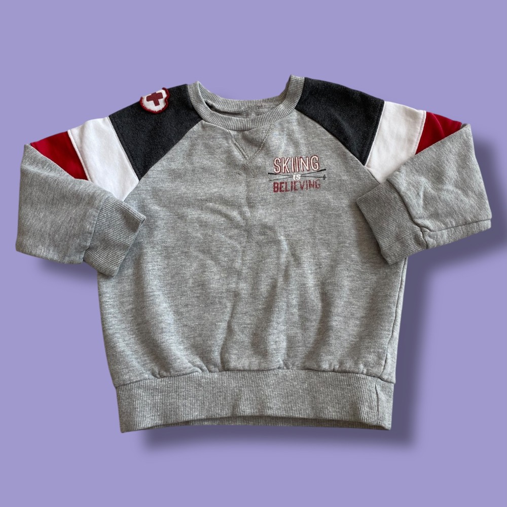 Hatley Sking Sweater 4Y