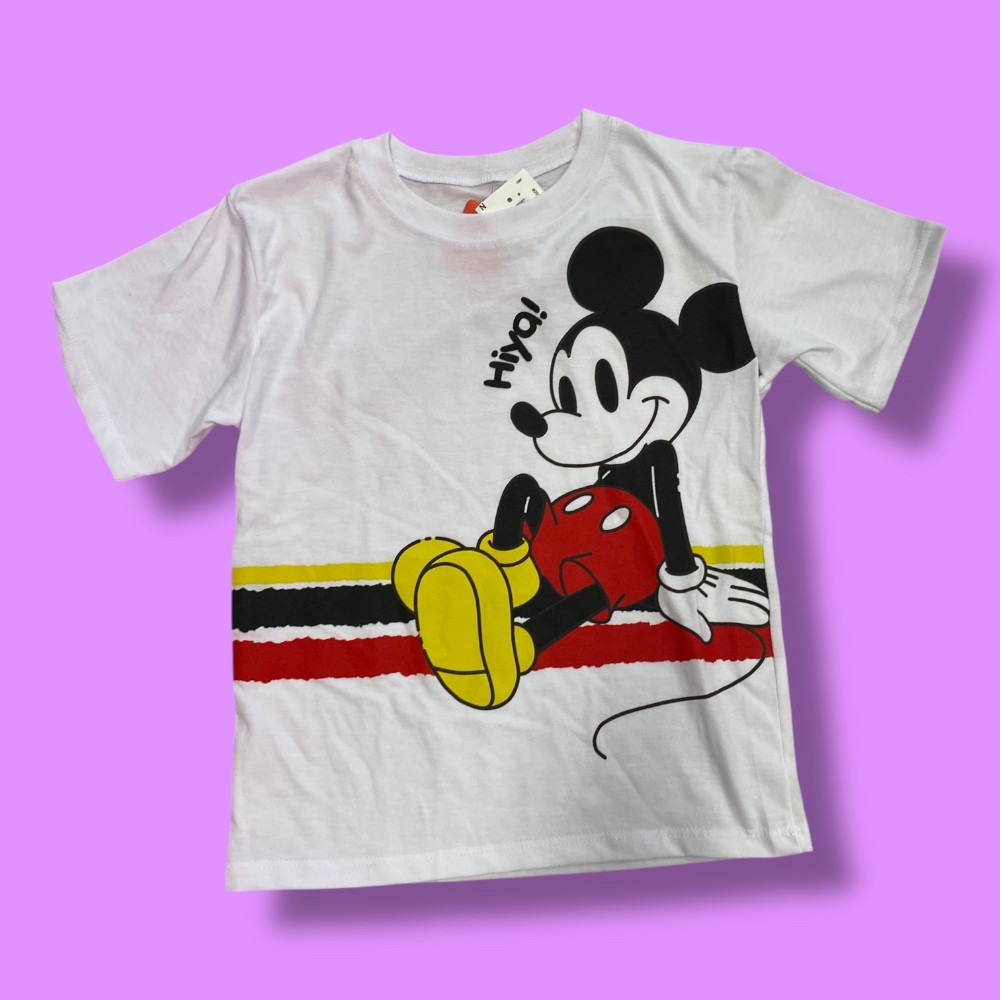 mickey tee 5/6y nwt