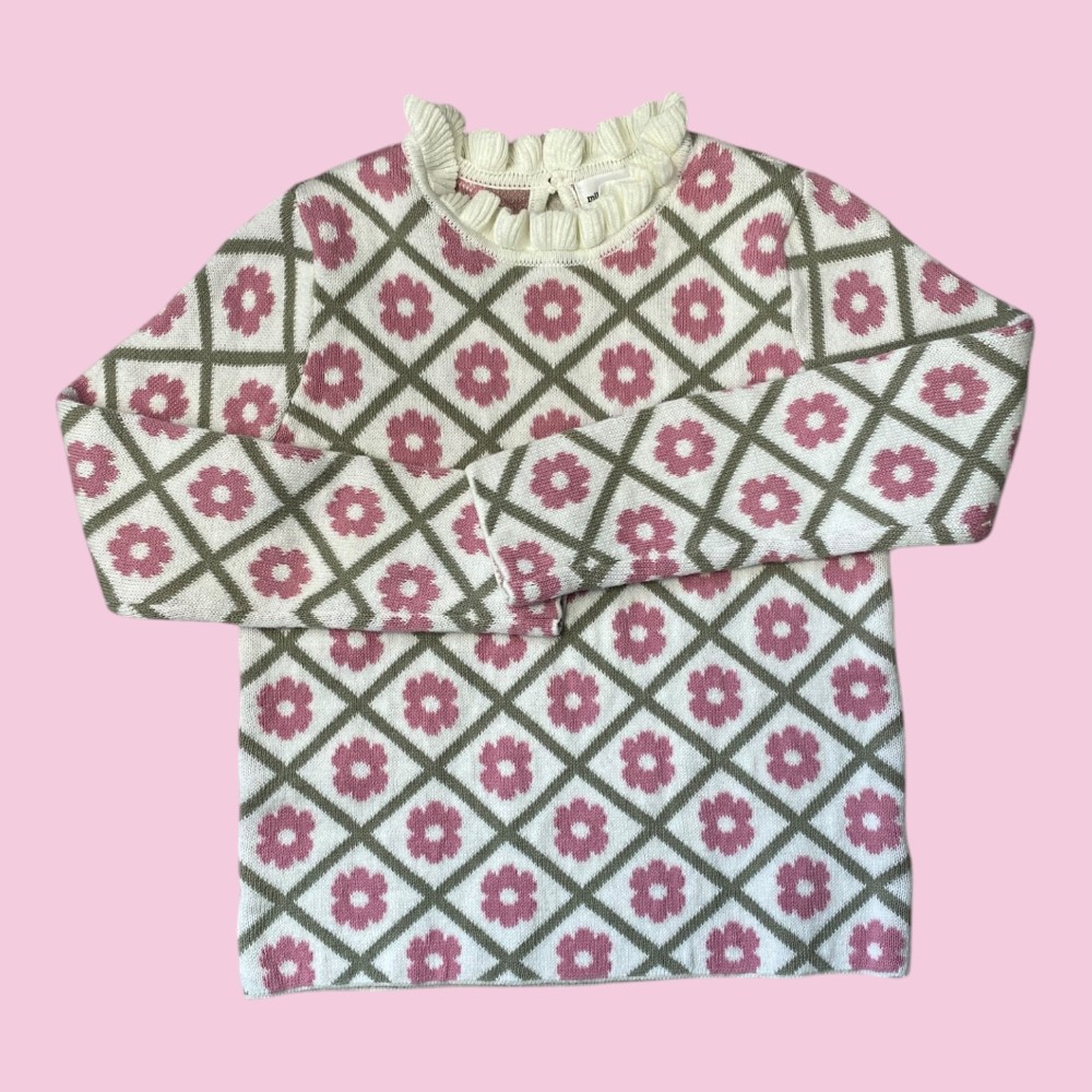 Miles the Label Floral Sweater 2-3Y
