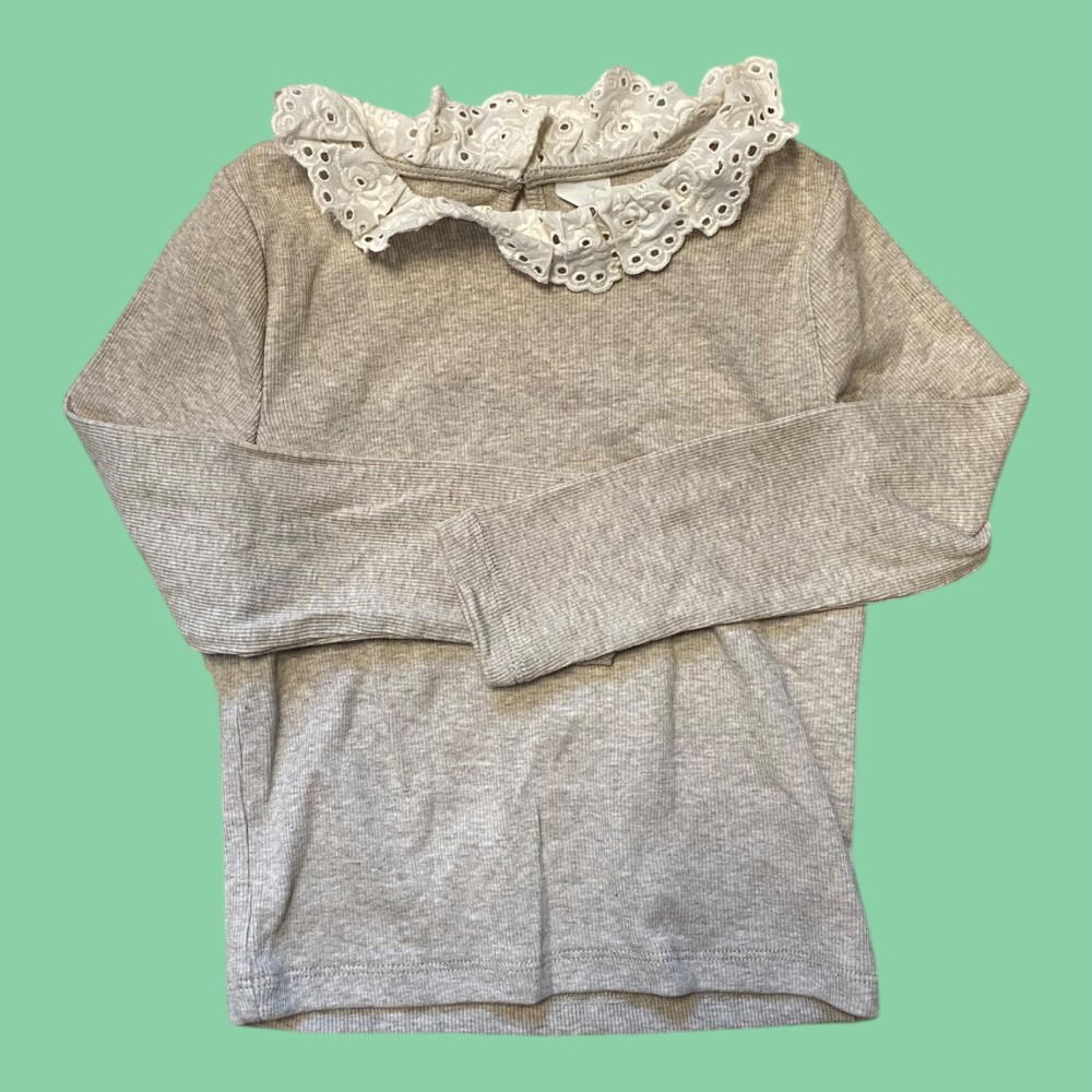 NWT H&M Ribbed Top 2Y