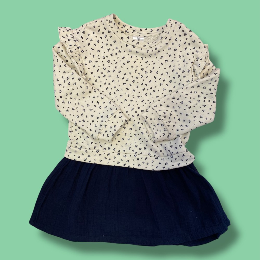 gap flower dress 5y