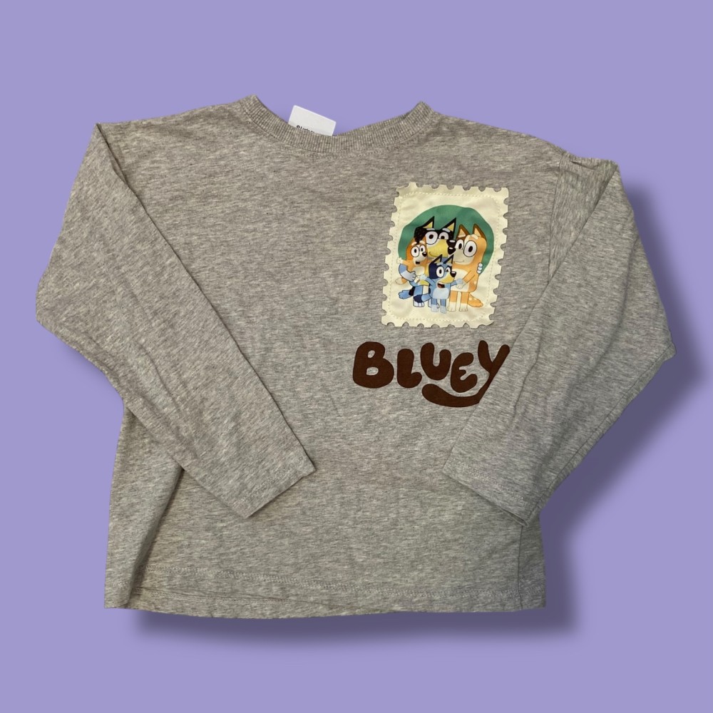 zara bluey long sleeve 4/5y