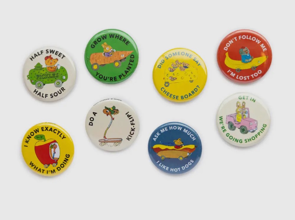 Richard Scarry Button