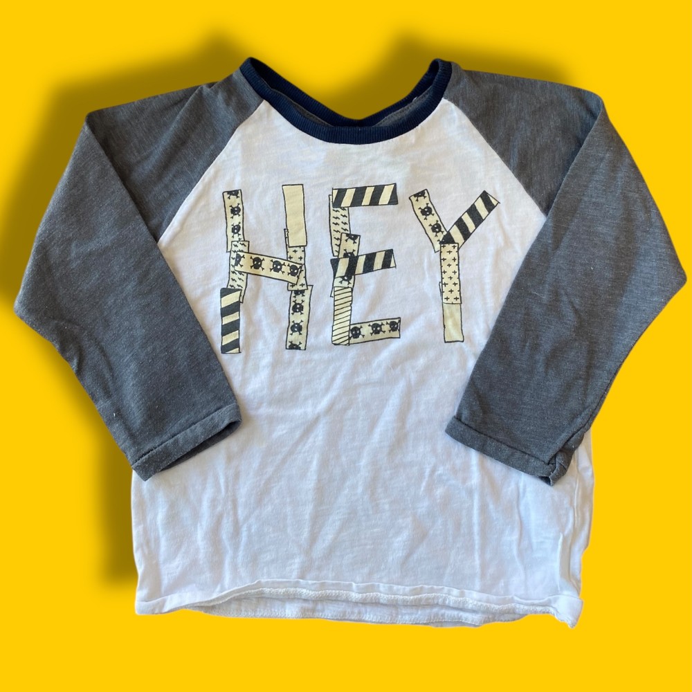 zara hey top 2/3y