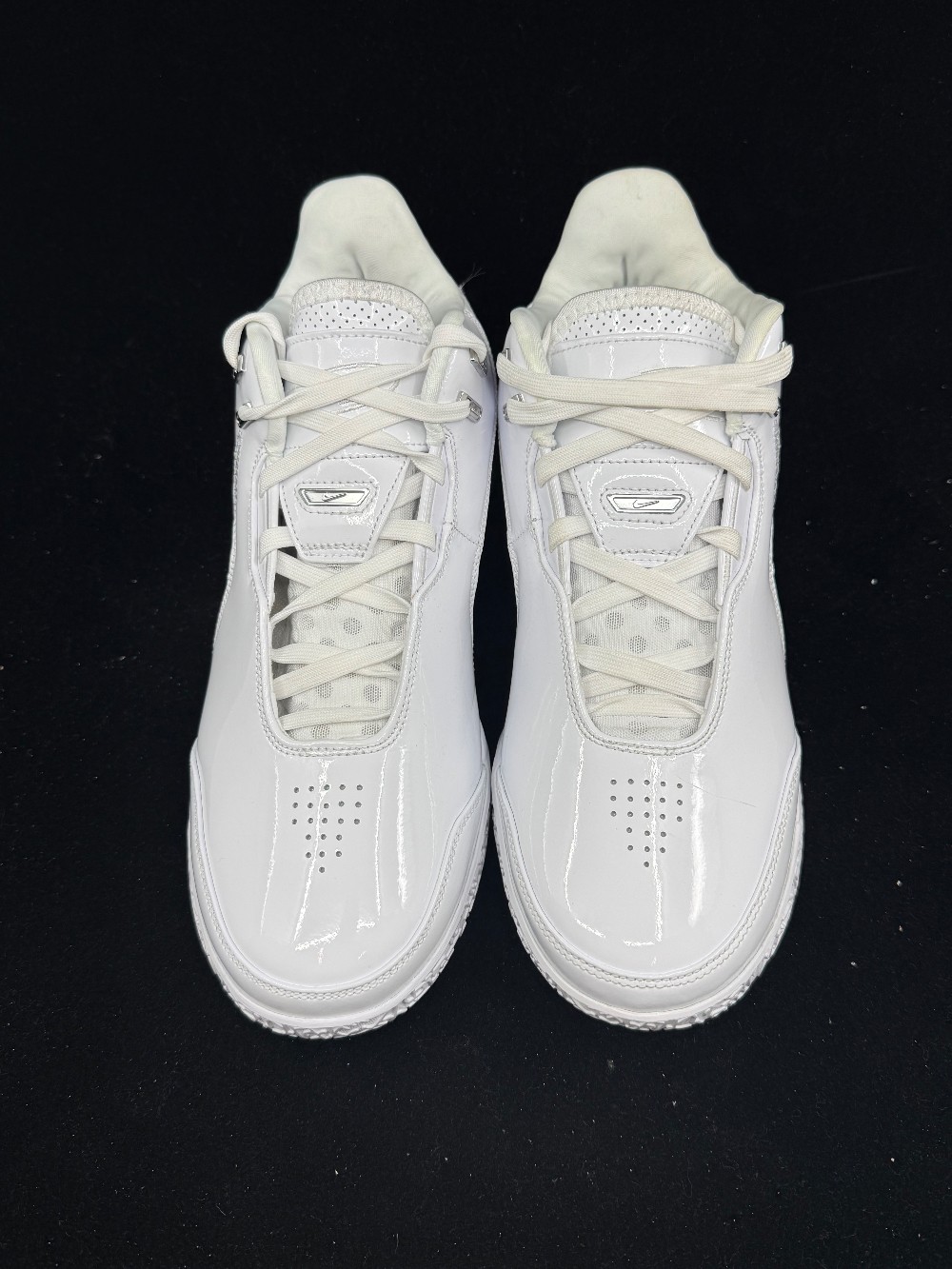 *VNDS/NO BOX LID* NIKE ZOOM LEBRON NXXT GEN AMPD - WHITE SILVER