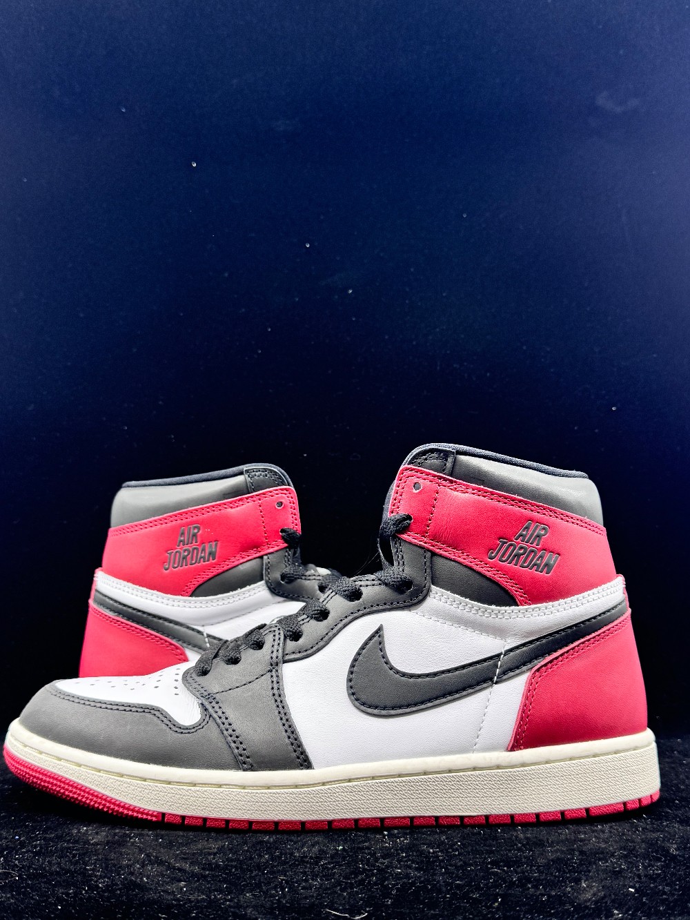 *USED* AJ 1 - BLACK TOE REIMAGINED