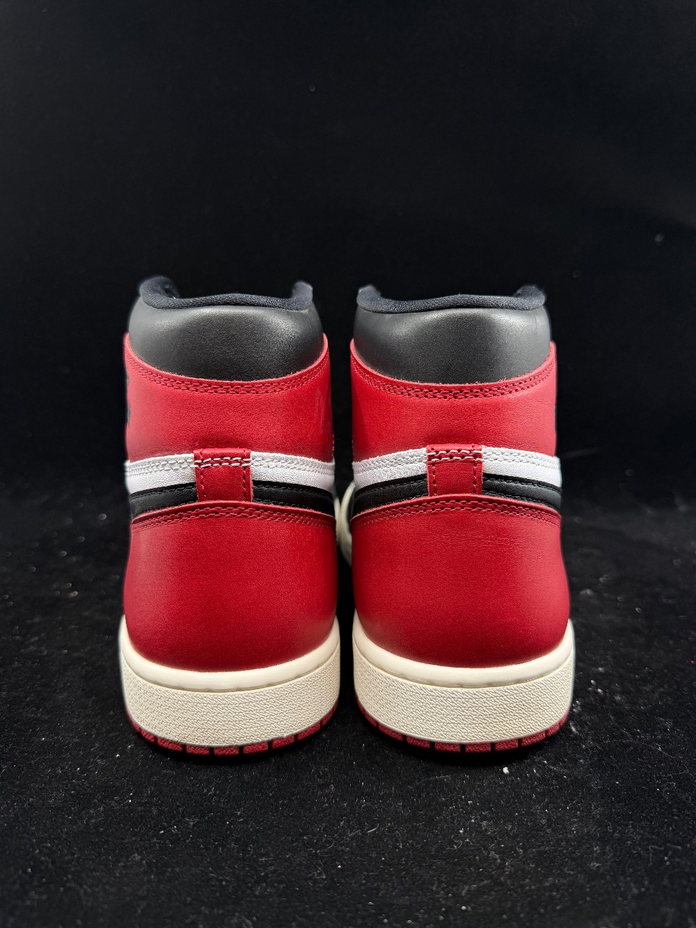 *USED* AJ 1 - BLACK TOE REIMAGINED