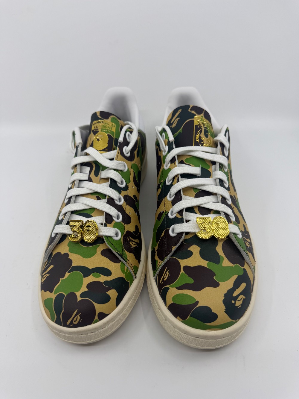 *USED/NO BOX* ADIDAS STAN SMITH X BAPE - ABC CAMO