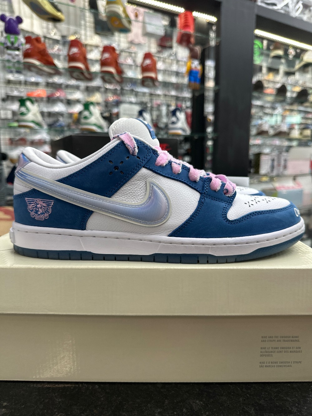 *USED* NIKE SB DUNK LOW - BORN X RAISED ONE BLOCK AT A TIME