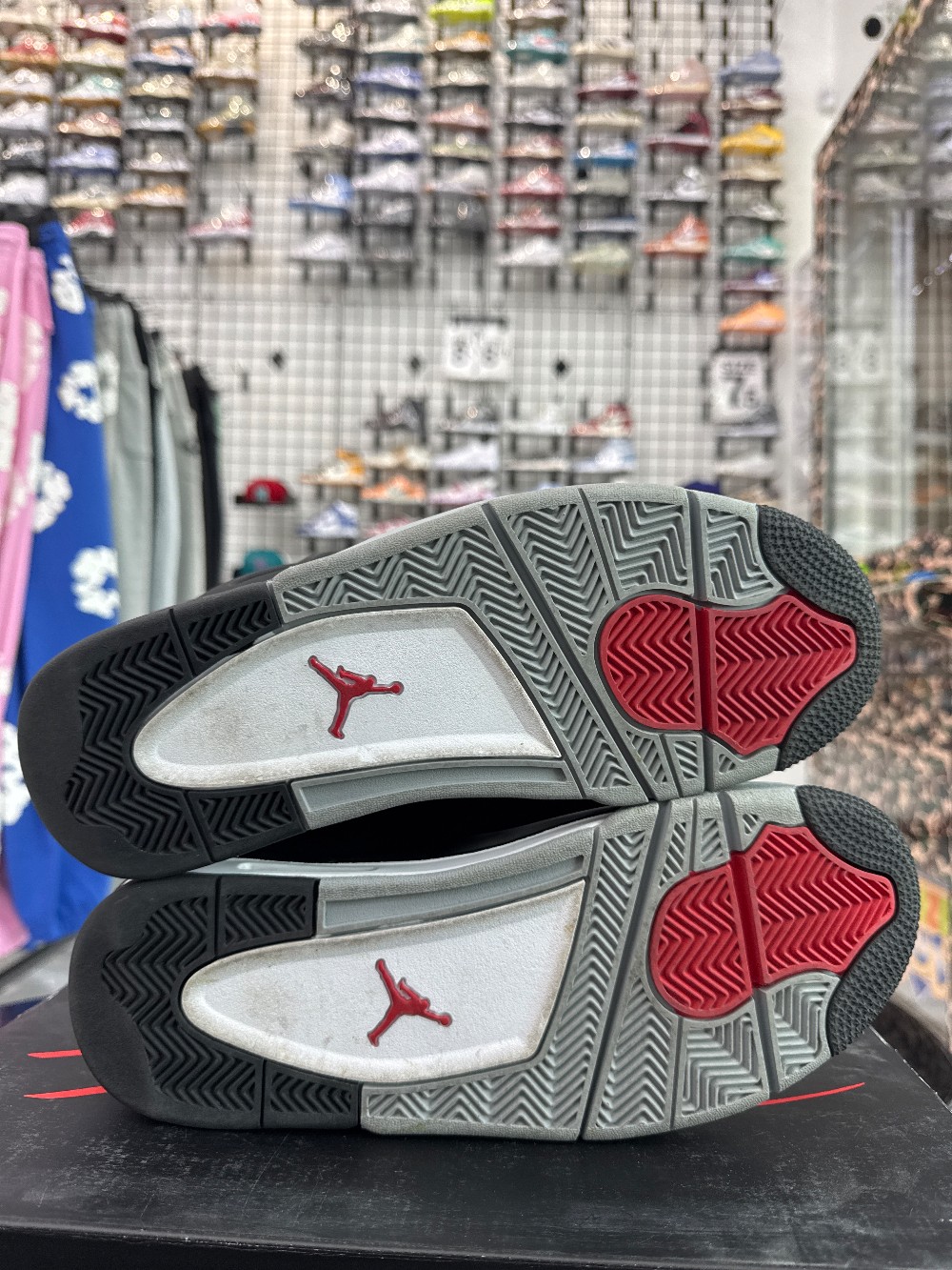 *USED* AJ 4 - BLACK CANVAS