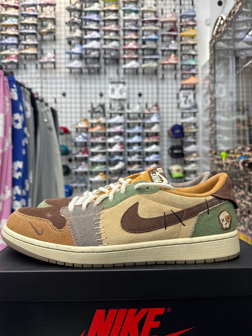 *USED* AJ 1 LOW X ZION WILLIAMSON - VOODOO