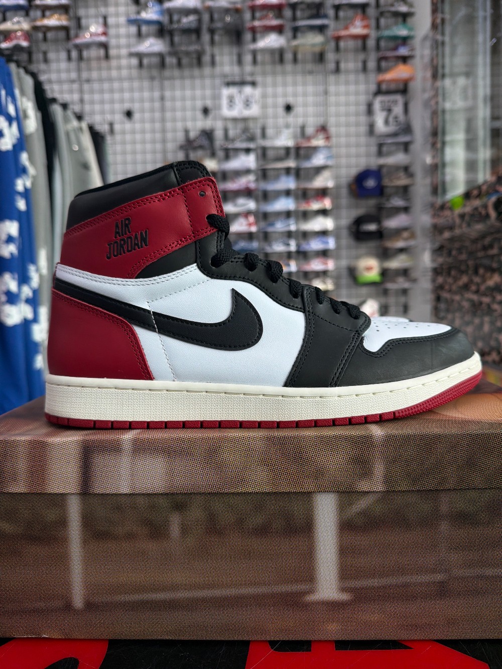 *USED* AJ 1 - BLACK TOE REIMAGINED